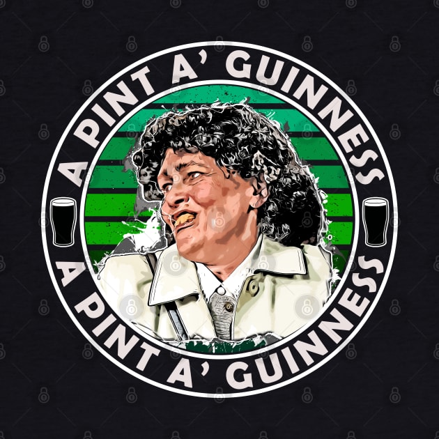 Still Game Edith Pint Of Guinness by LittleBoxOfLyrics